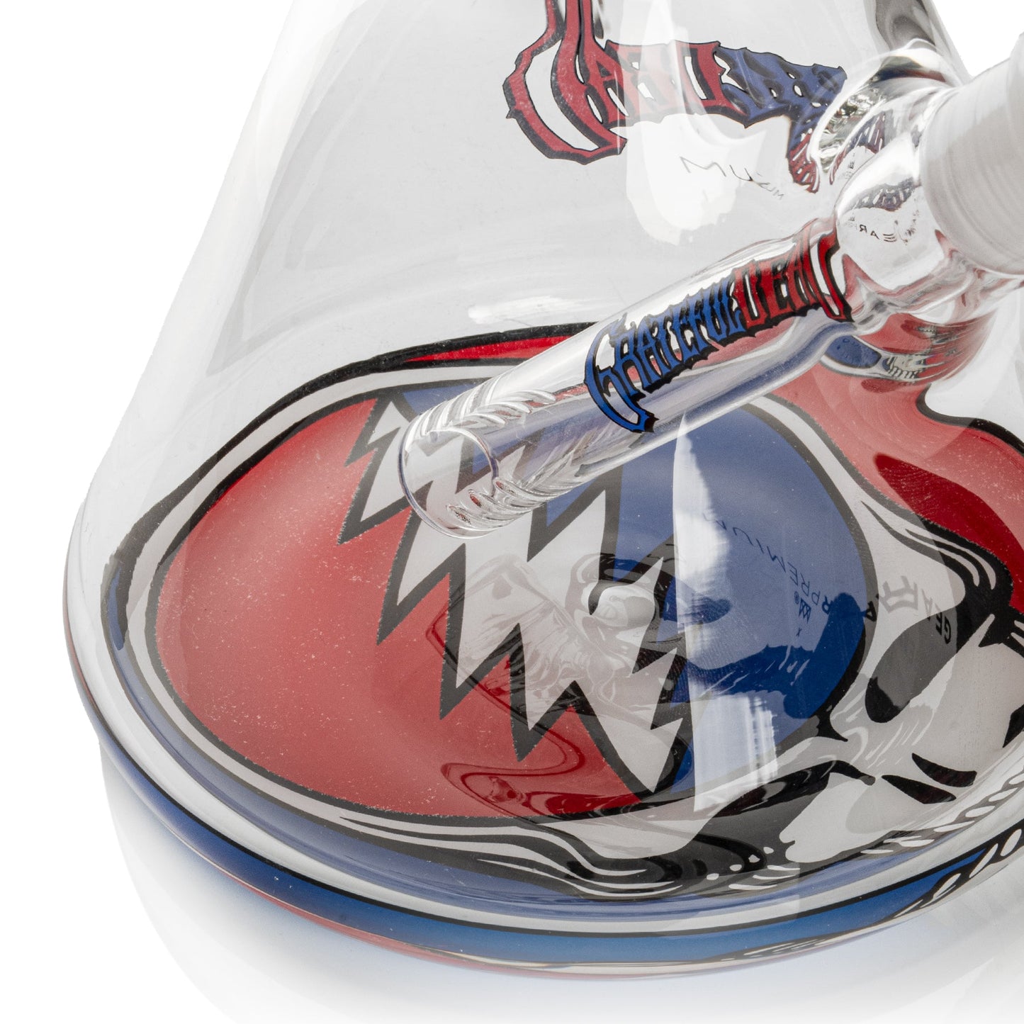 13" 7mm Thick Steal Your Face Beaker Base Water Pipe