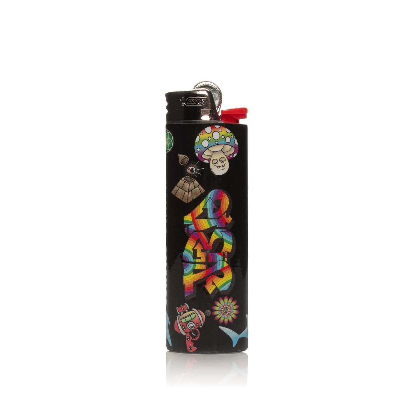 12" 7mm Thick Colour Changing Jerome Baker Sidekick Water Pipe