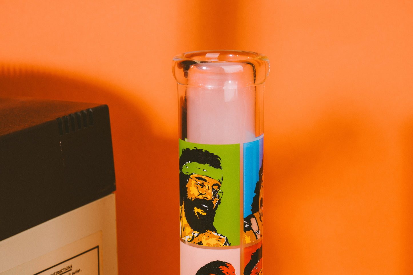 15" Pop Art Beaker Base Water Pipe