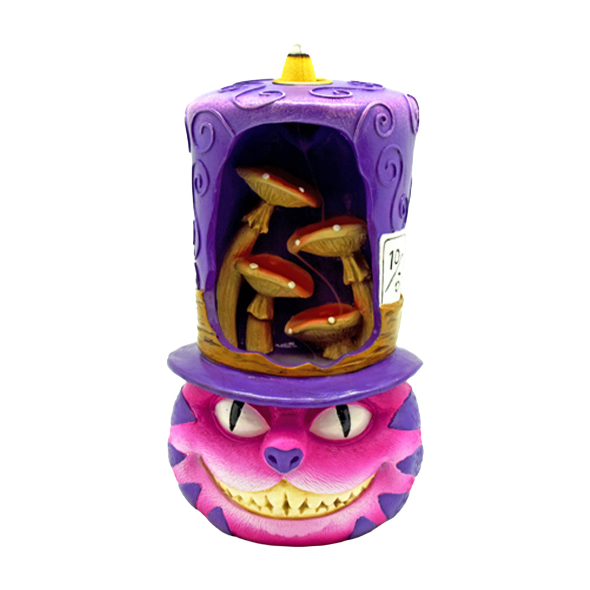 Cheshire Cat Hat Backflow Incense Burner