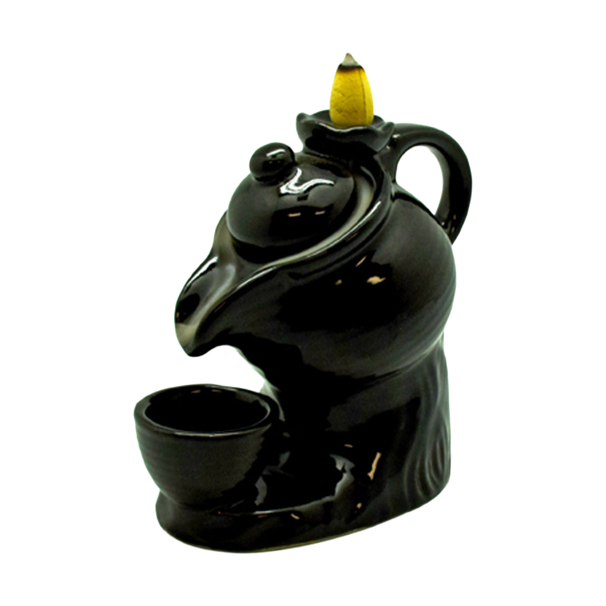 Ceramic Teapot Backflow Incense Burner