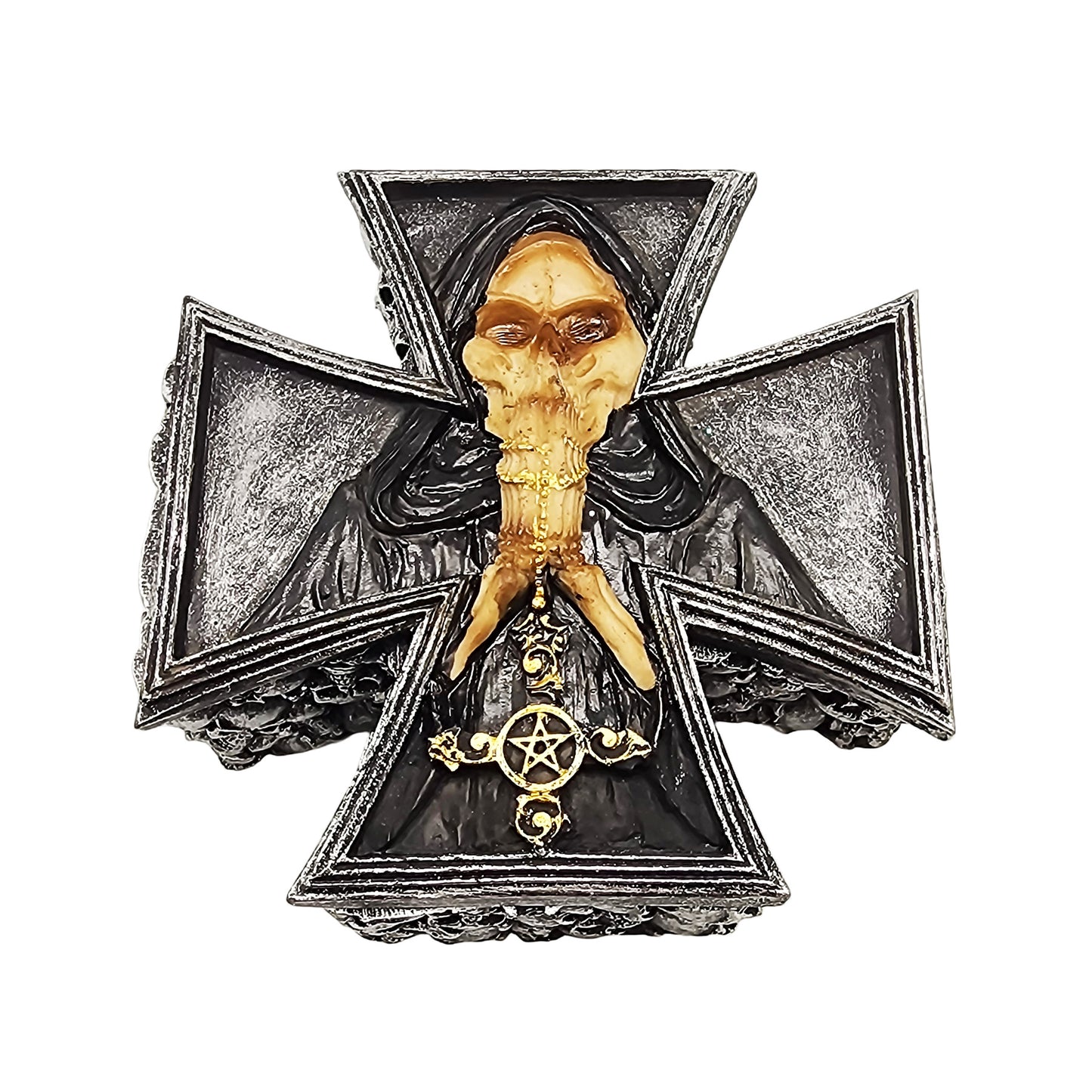 Skull Cross Storage Box