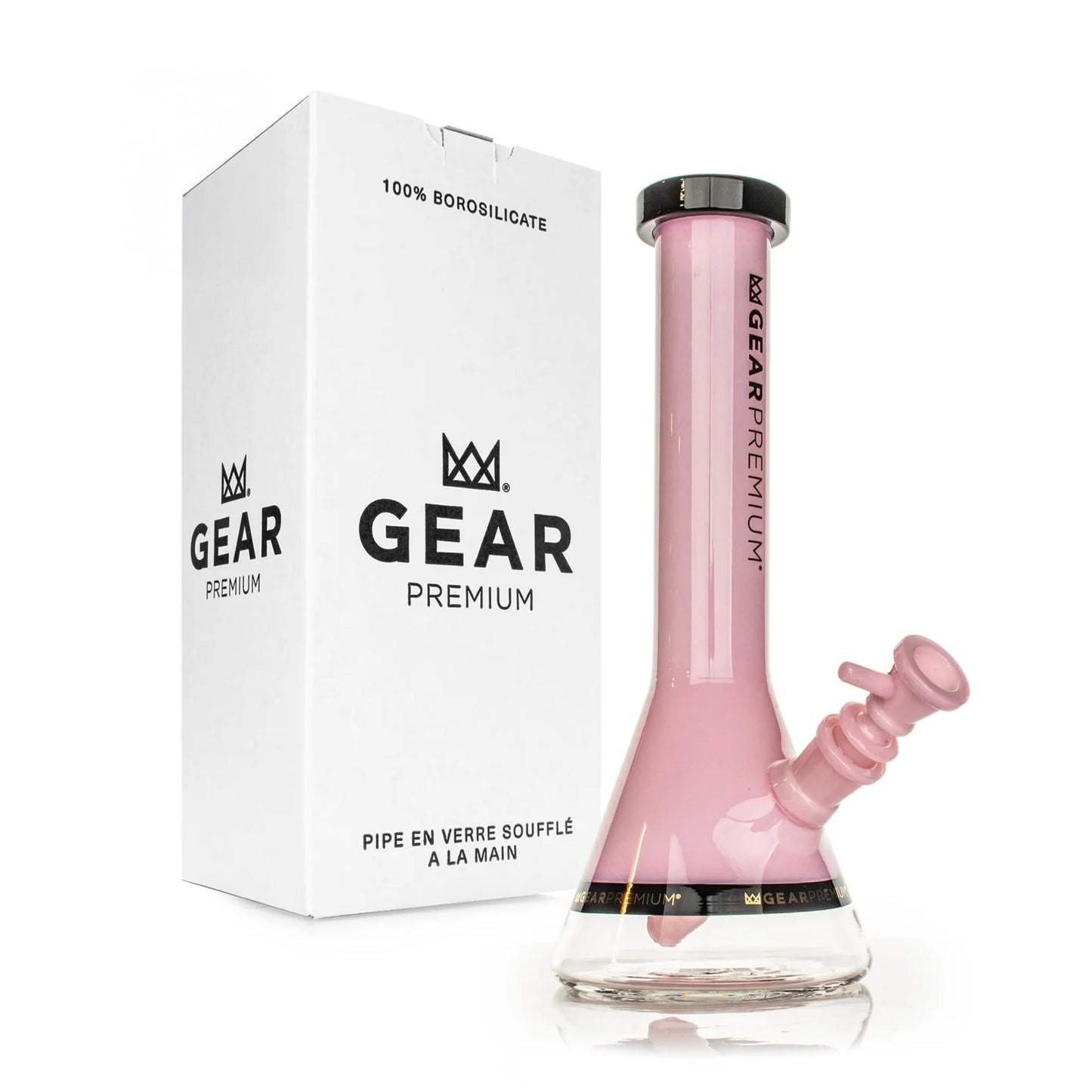 12" Tuxedo Beaker Base Water Pipe