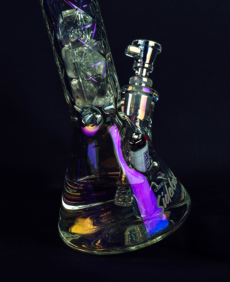 12" 7mm Thick Terminator Sidekick Water Pipe