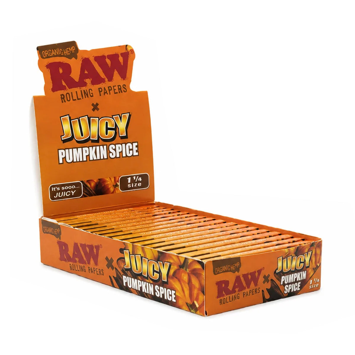 1¼ Pumpkin Spice Rolling Papers (Display of 24)
