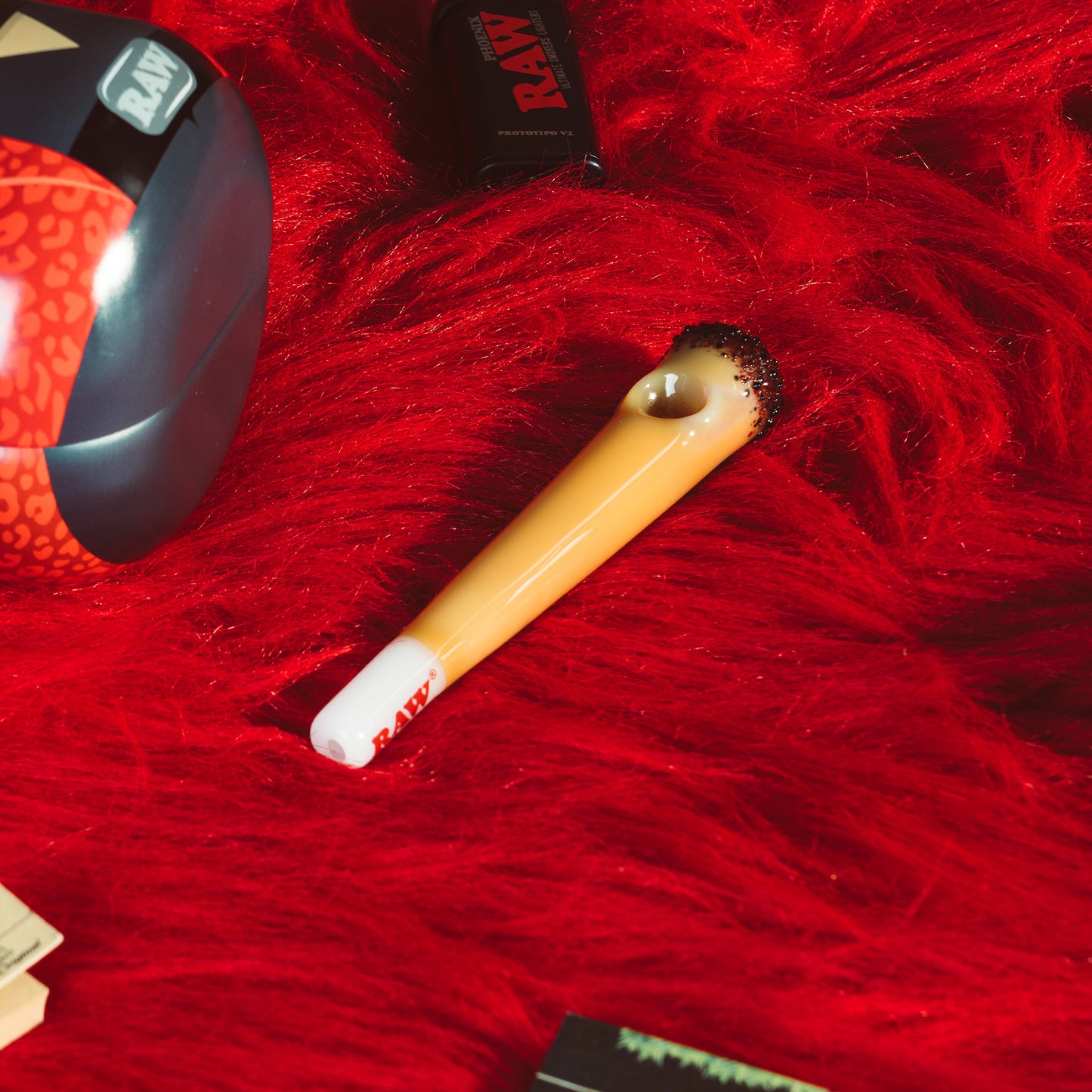5" Cone Hand Pipe in Collectible Tin