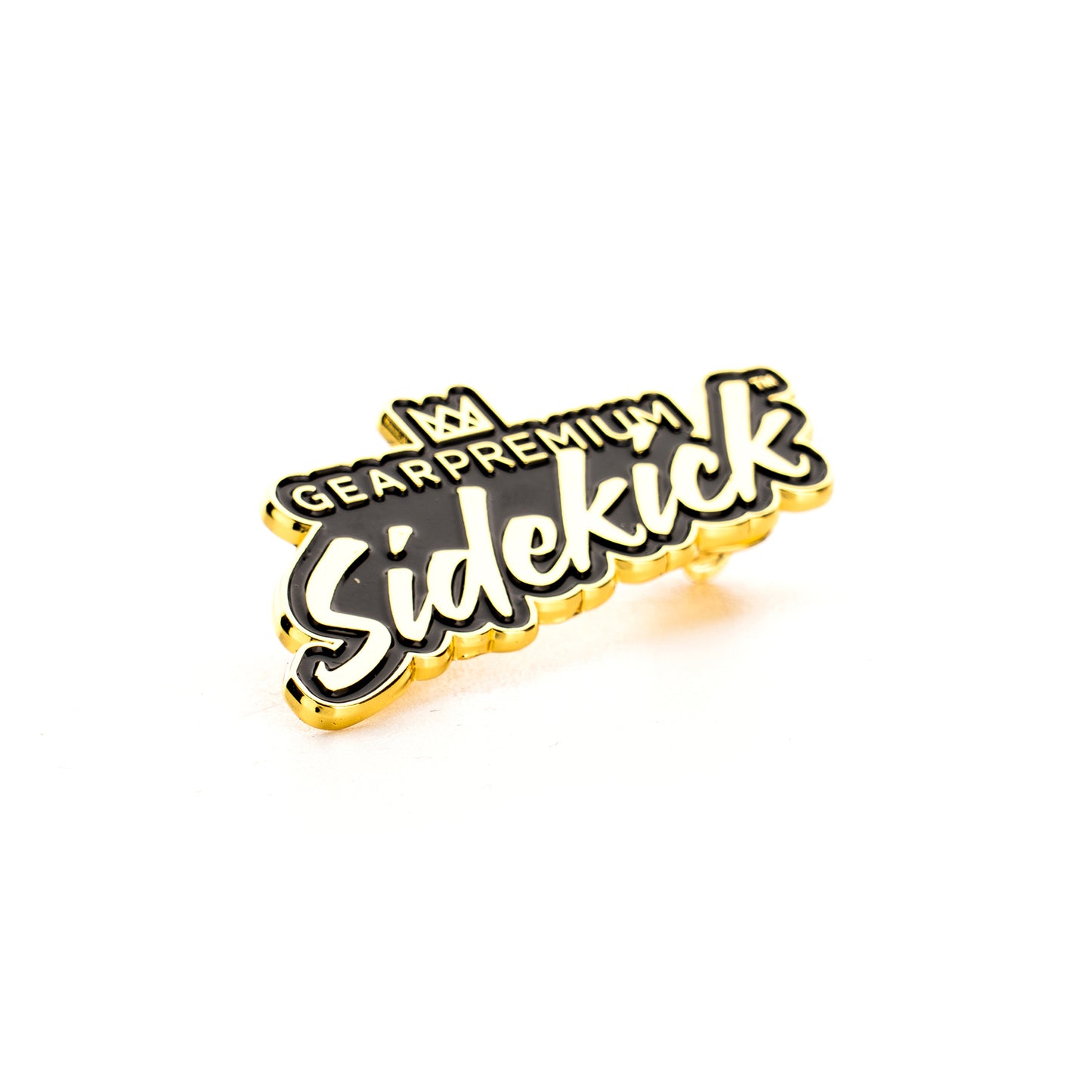 12" 7mm Thick Black Sidekick Water Pipe