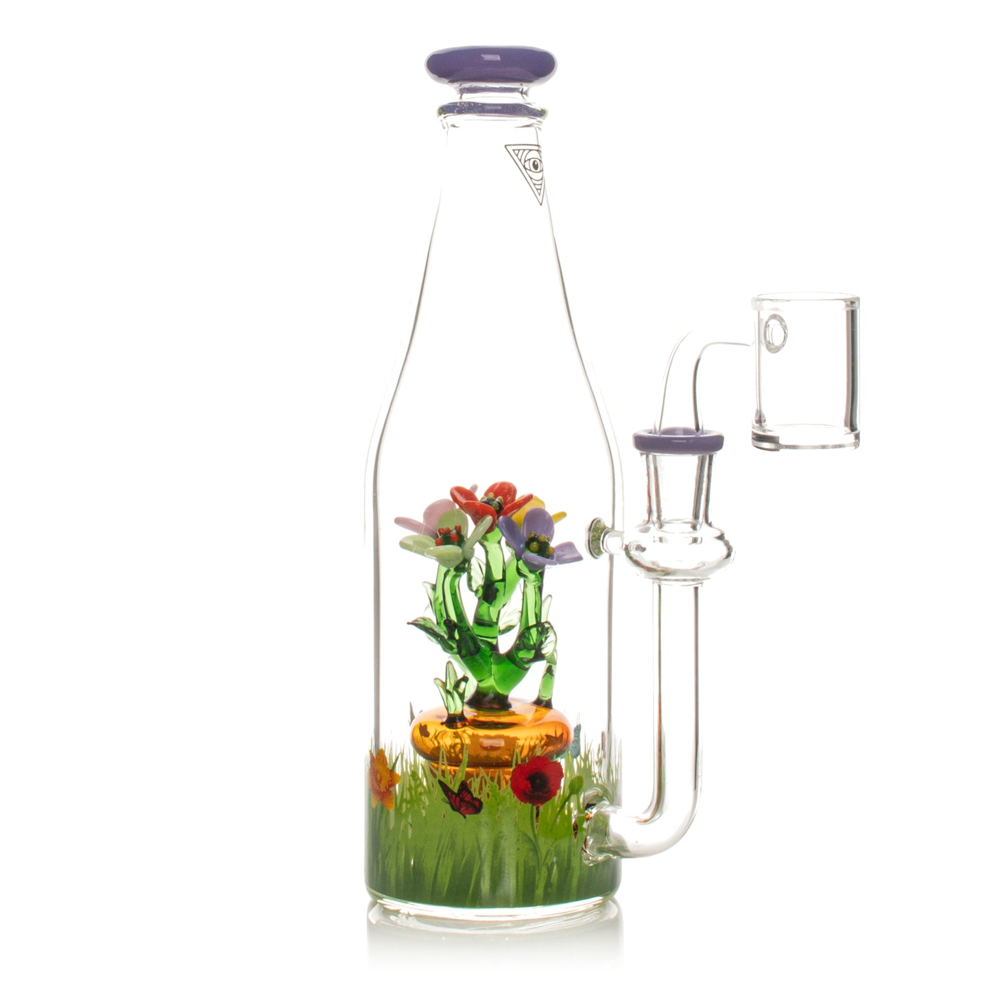 8.5" Flower Field Concentrate Rig