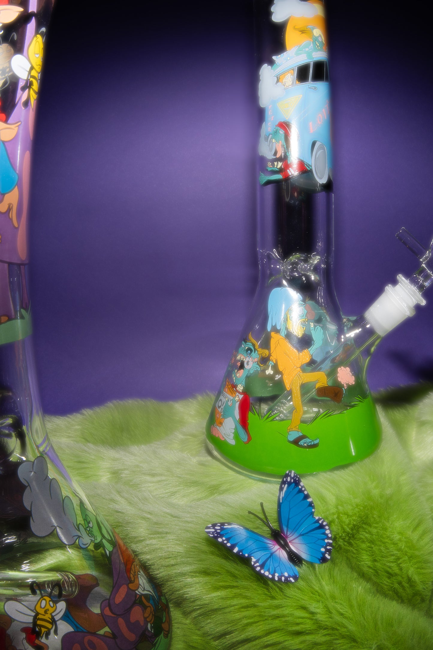 15" Bong of the Living Dead Water Pipe