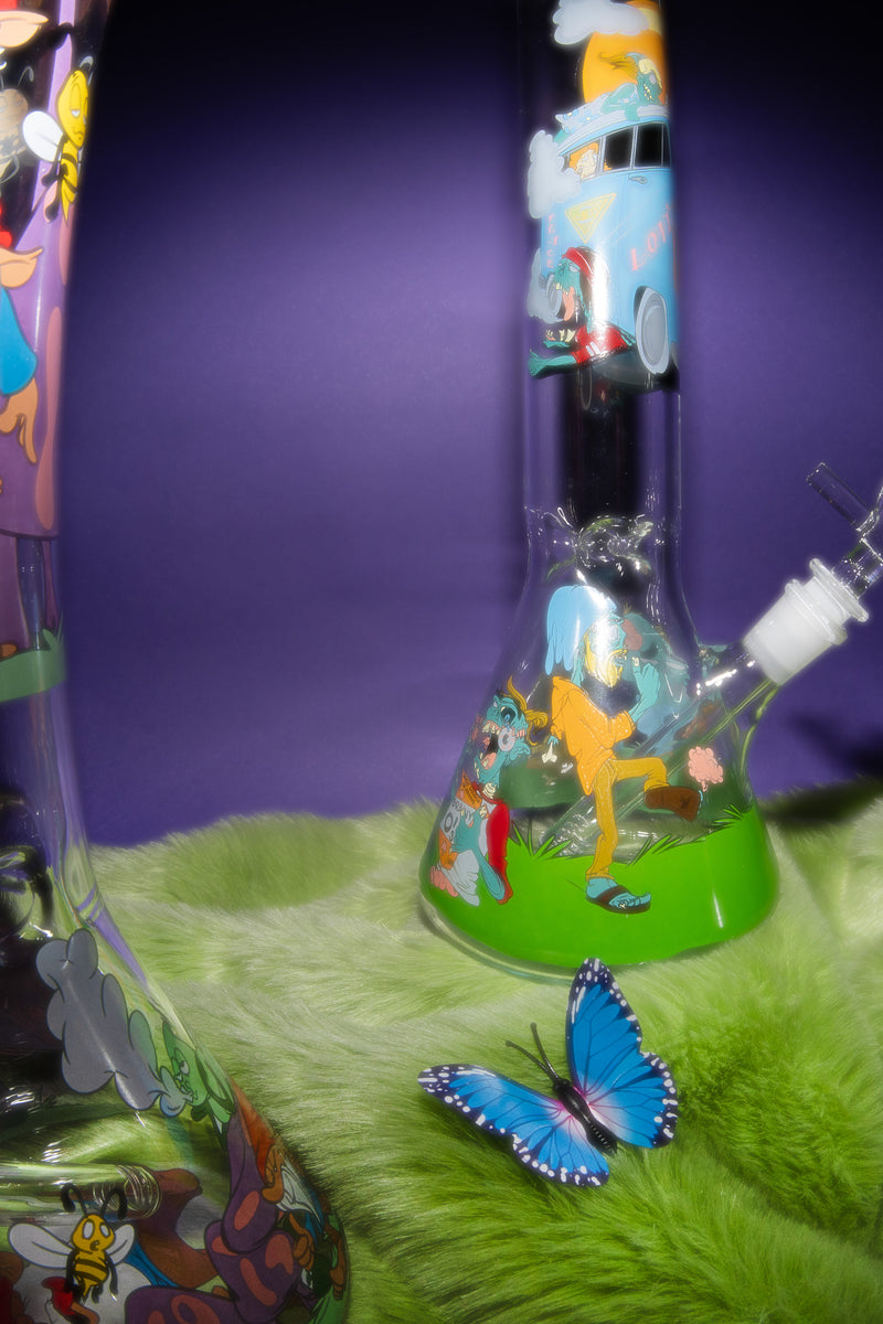 15" Bong of the Living Dead Water Pipe