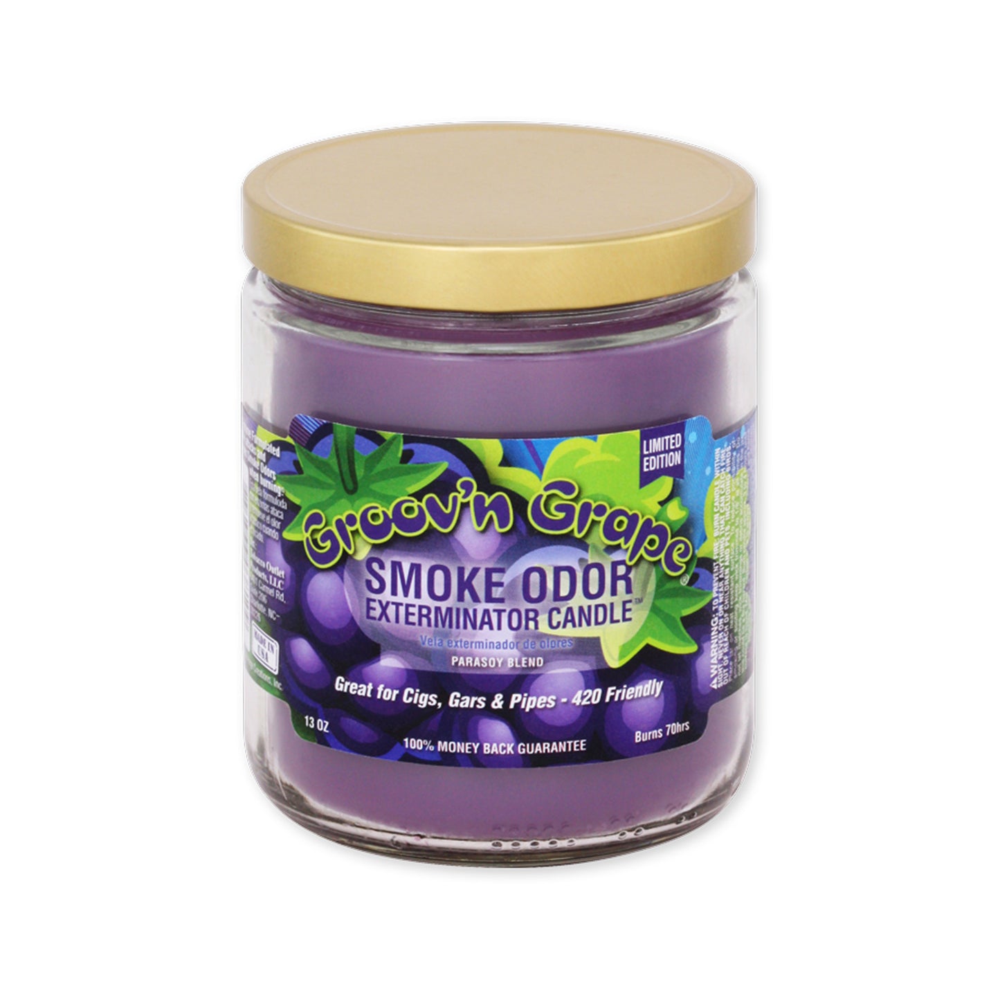 13oz Groov'n Grape Candle