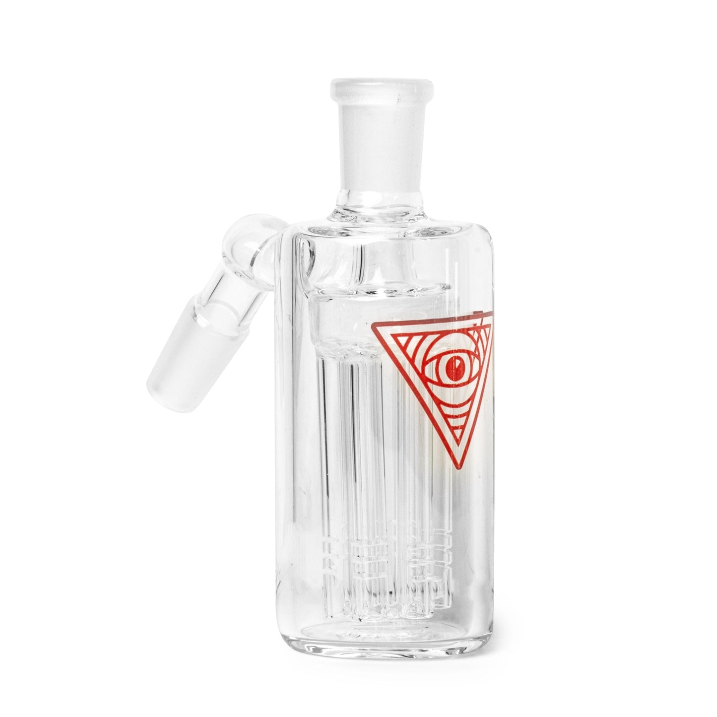 14mm 45 Degree Clear Ash Catcher W/6-Arm Tree Perc
