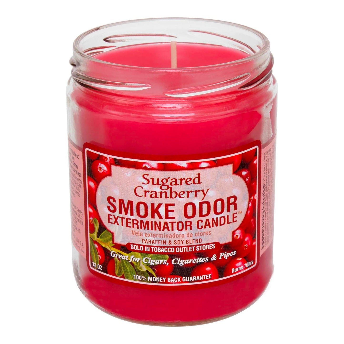 13oz Sugared Cranberry Candle (Seasonal)