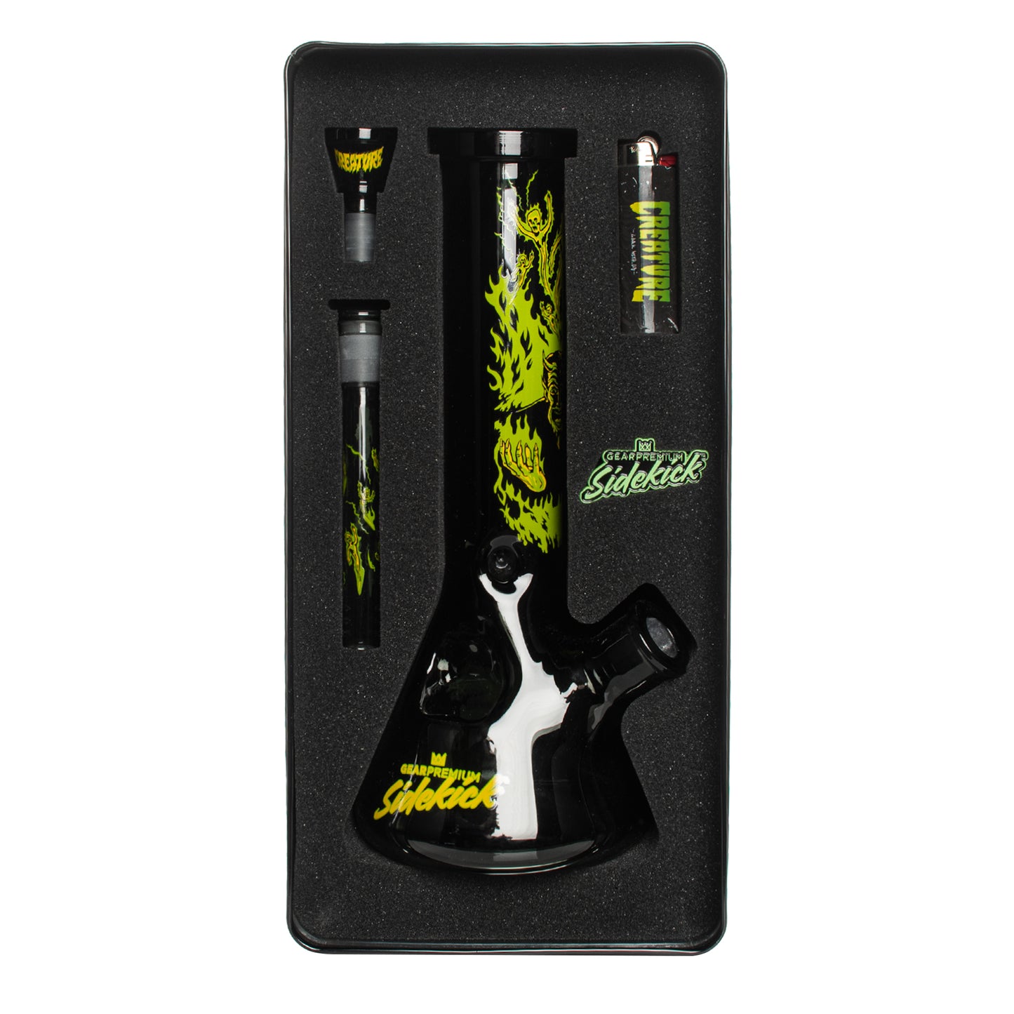12" 7mm Thick Hell Sidekick Water Pipe (Limited Edition of 420)
