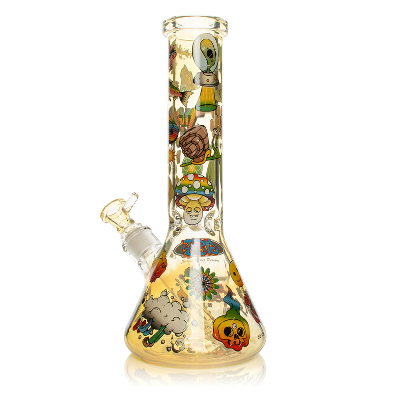 12" 7mm Thick Colour Changing Jerome Baker Sidekick Water Pipe
