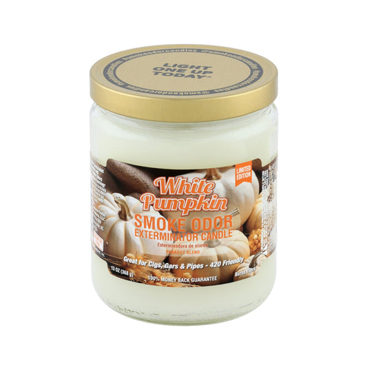 13oz White Pumpkin Candle