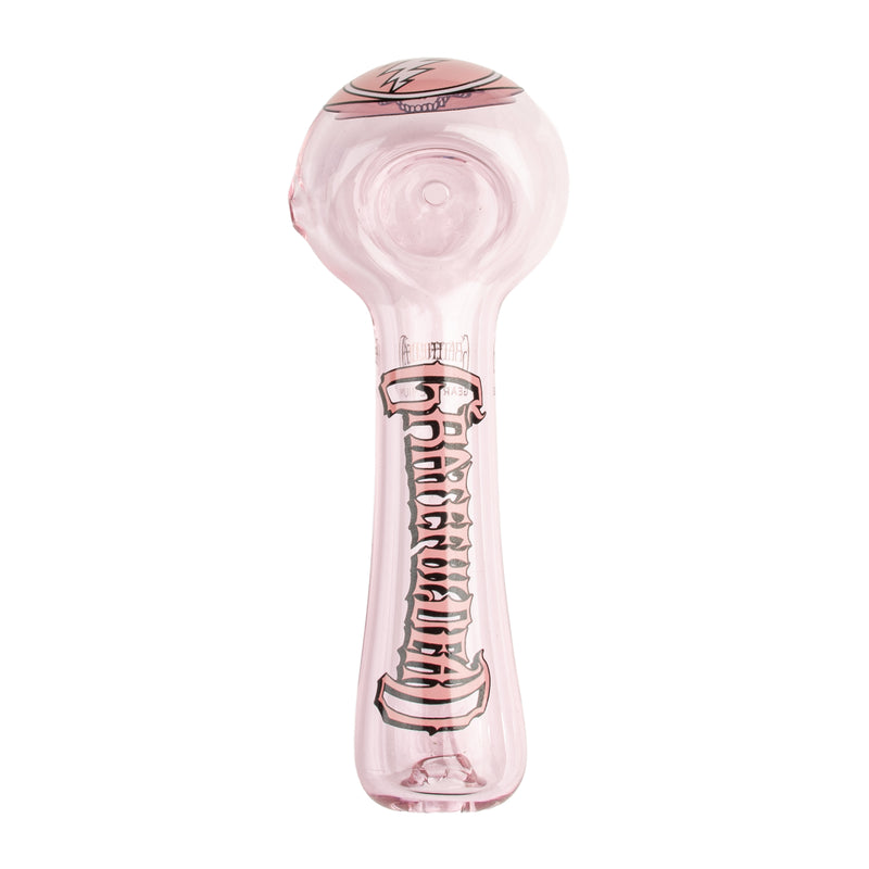 4.5" Pink Steal Your Face Spoon Hand Pipe