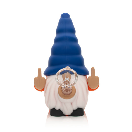 6" No Fux Gnome Water Pipe