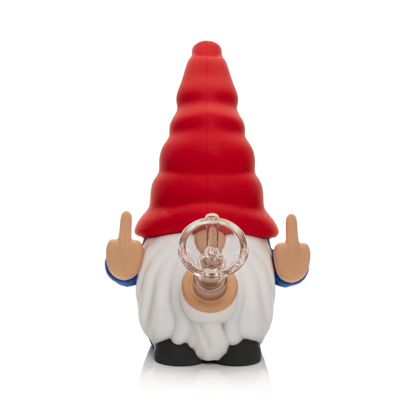 6" No Fux Gnome Water Pipe