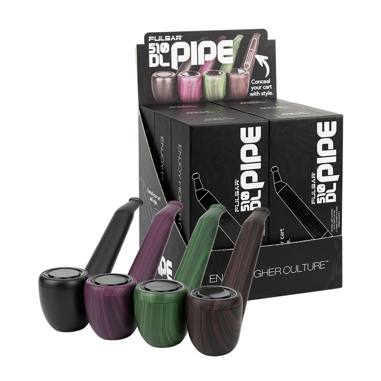 510 DL Pipe Vaporizer (Display of 6)