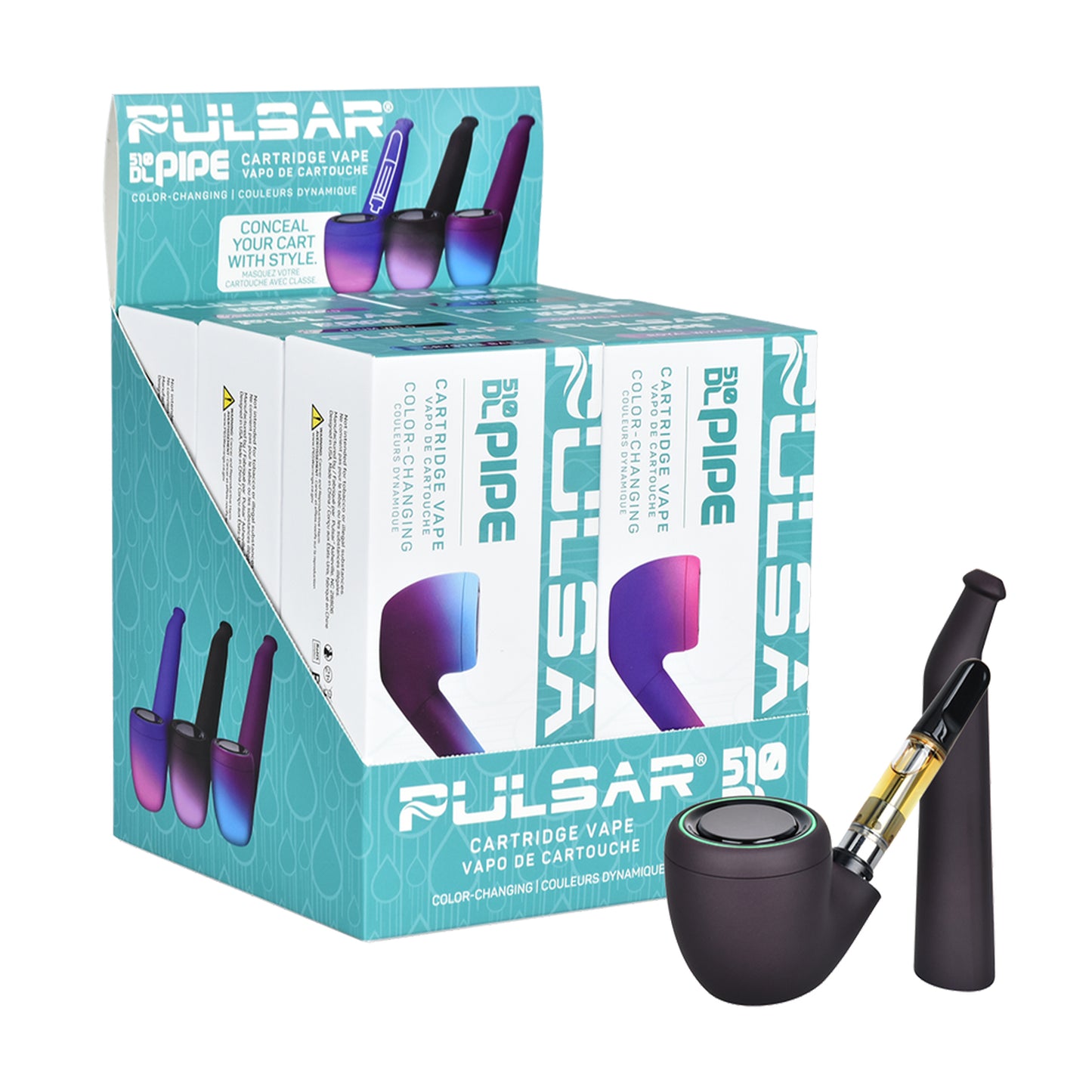 510 DL Pipe Thermo Series Vaporizer (Display of 6)