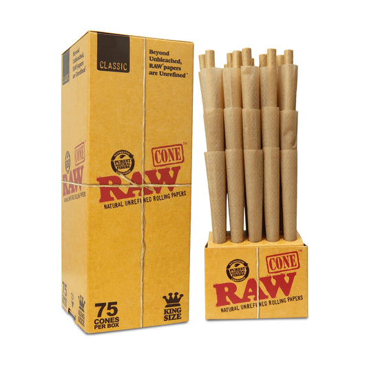 Classic Pre-Rolled King Size Cones (Pack of 75)