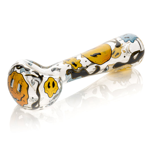 4.5" Smiley Face Hand Pipe