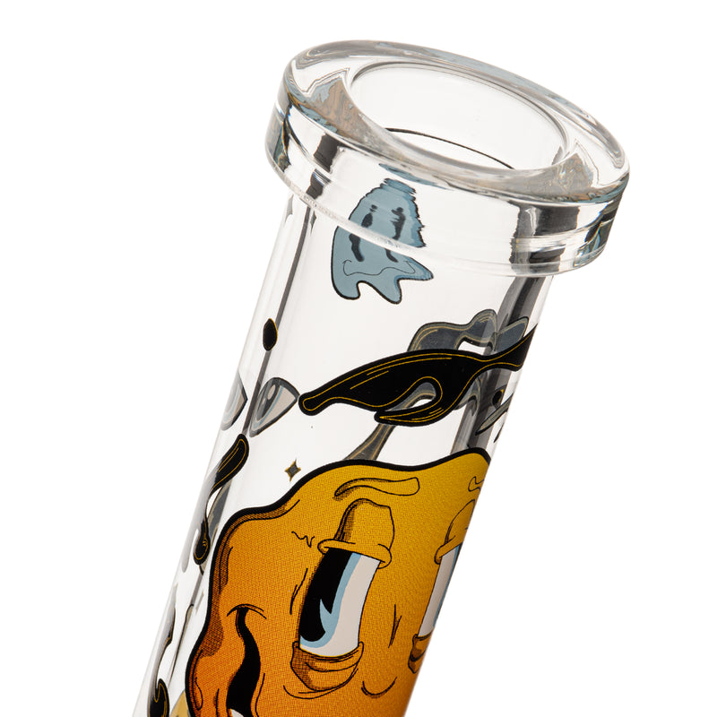 10" Smiley Face Water Pipe