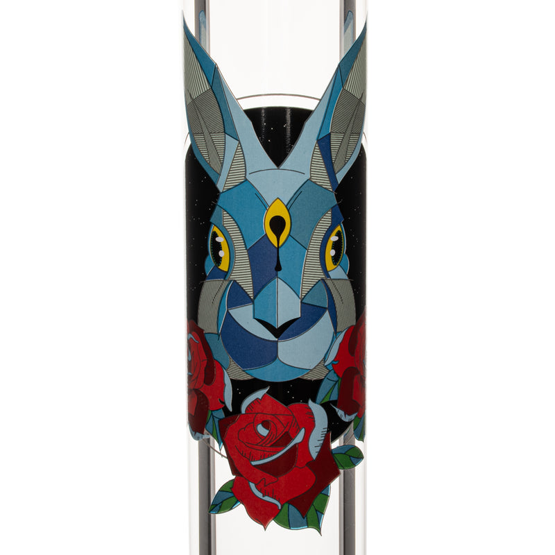 15" 7mm Thick Space Rabbit Water Pipe