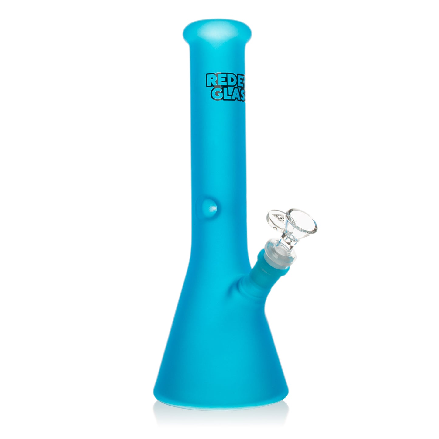12" Frosted Beaker Base Water Pipe