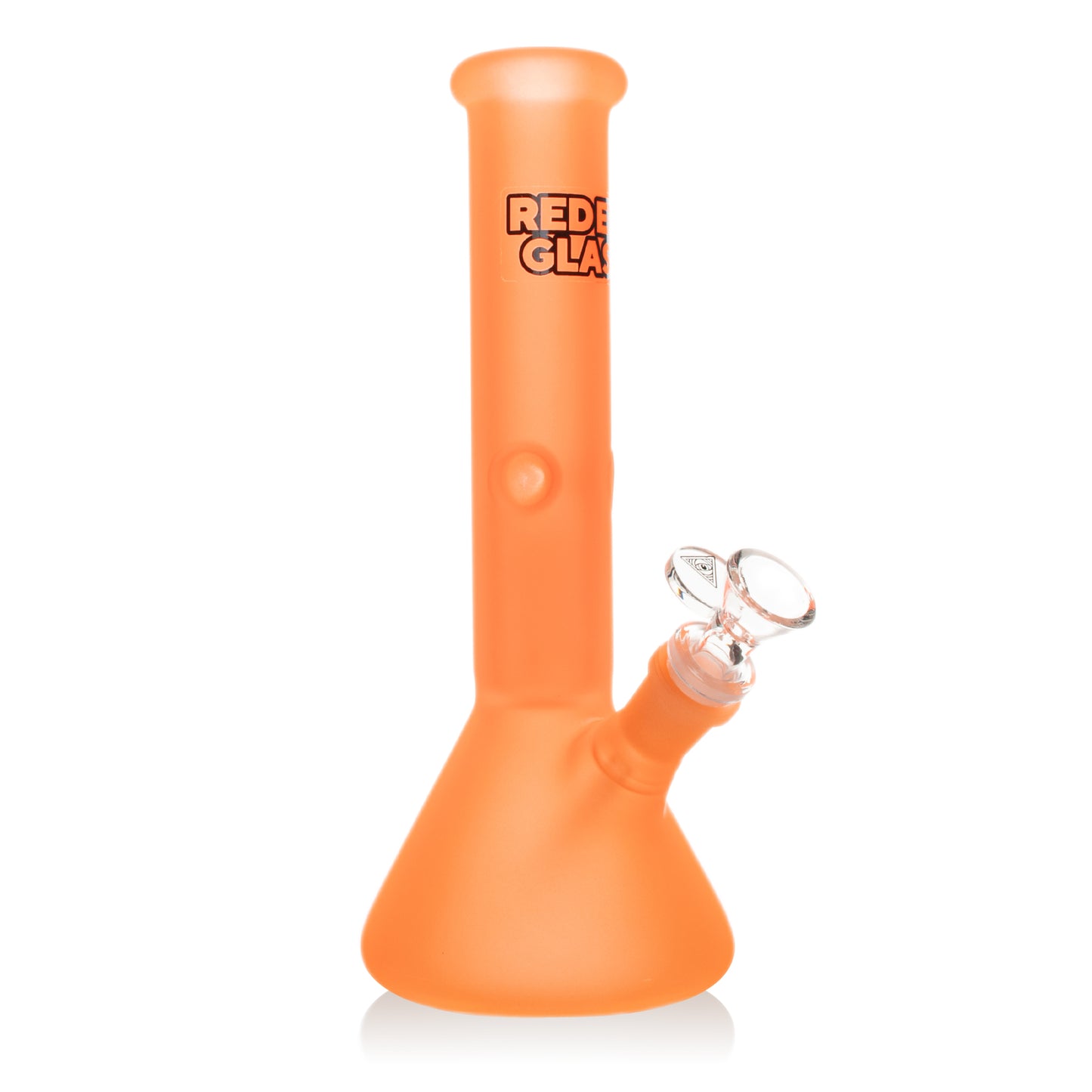 10" Frosted Beaker Base Water Pipe