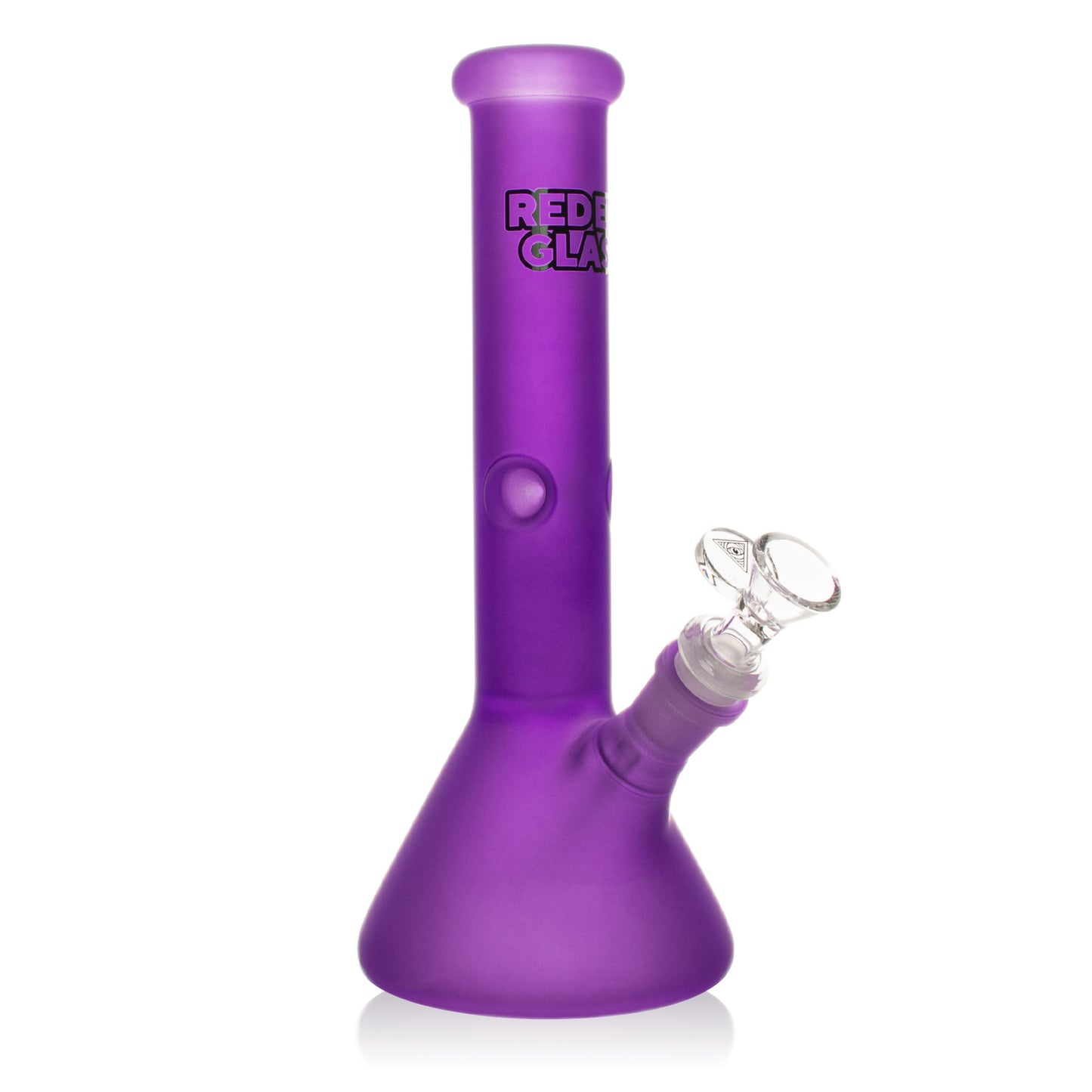 10" Frosted Beaker Base Water Pipe