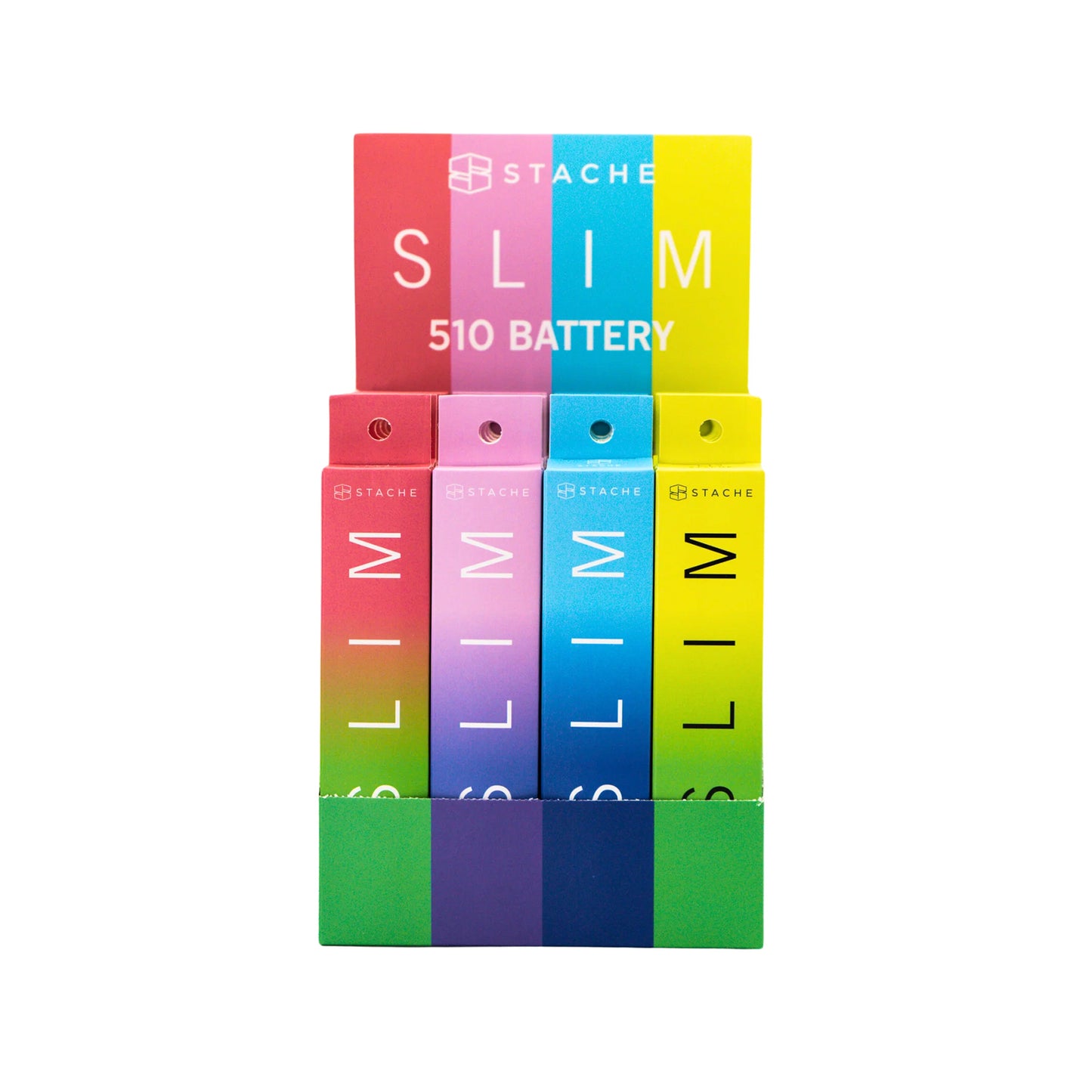 SLIM Faded 510 Battery (Display of 20)