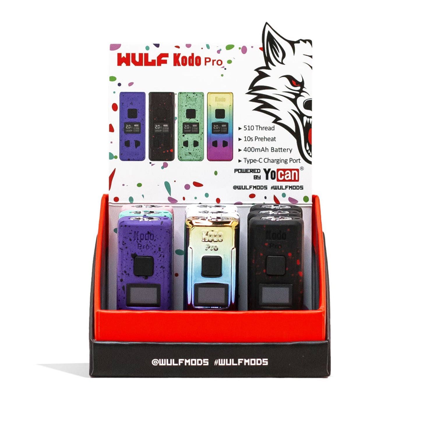 Kodo Pro Cartridge Vaporizer (Display of 9)