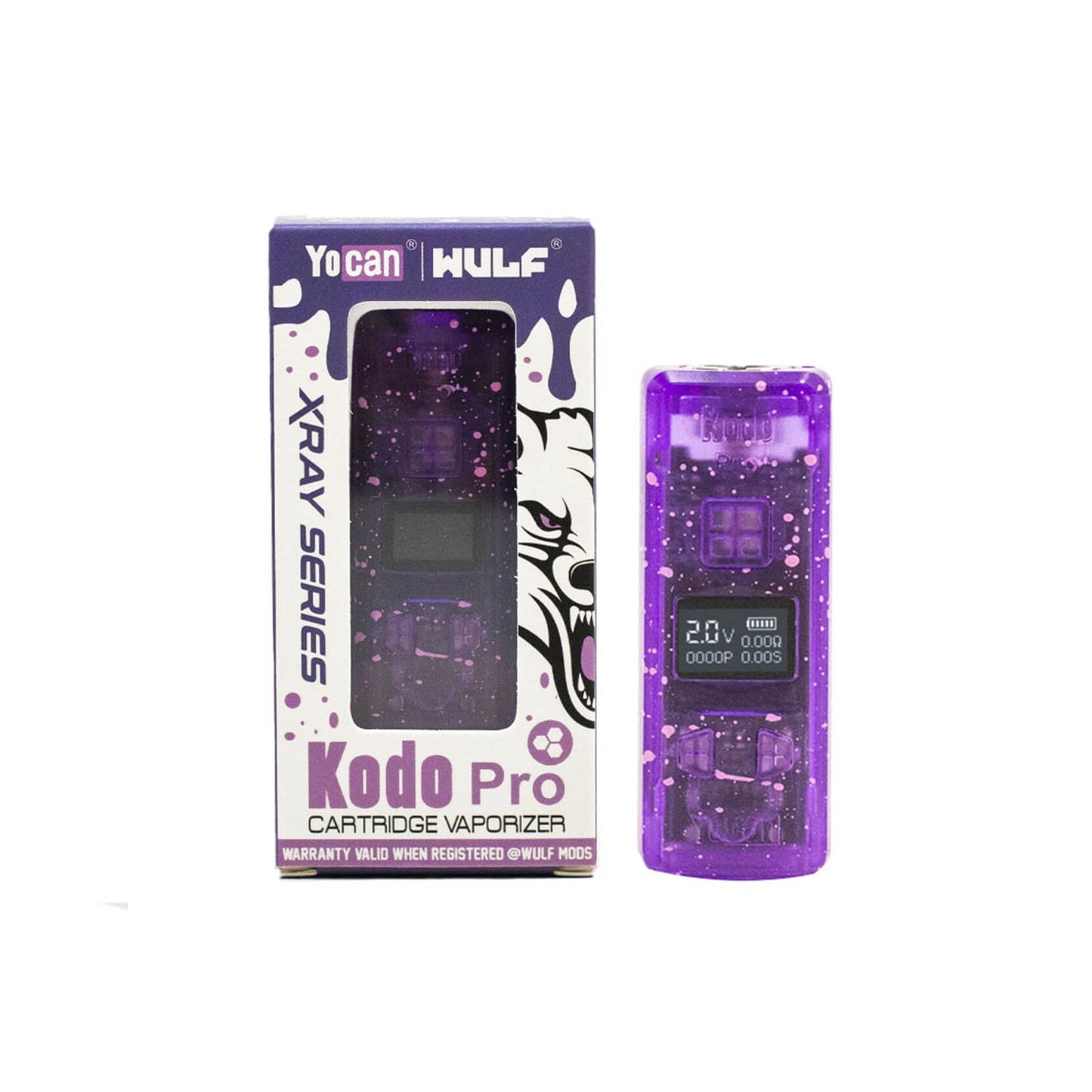 Kodo Pro X-Ray Cartridge Vaporizer (Display of 15)