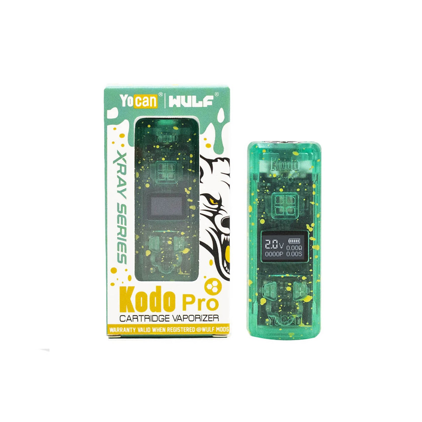 Kodo Pro X-Ray Cartridge Vaporizer (Display of 15)