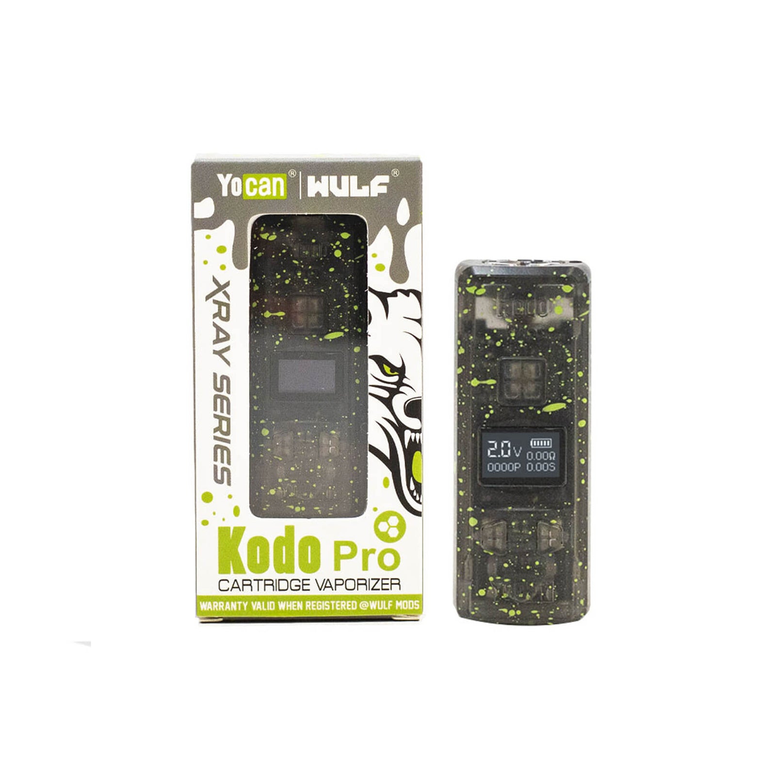 Kodo Pro X-Ray Cartridge Vaporizer (Display of 15)