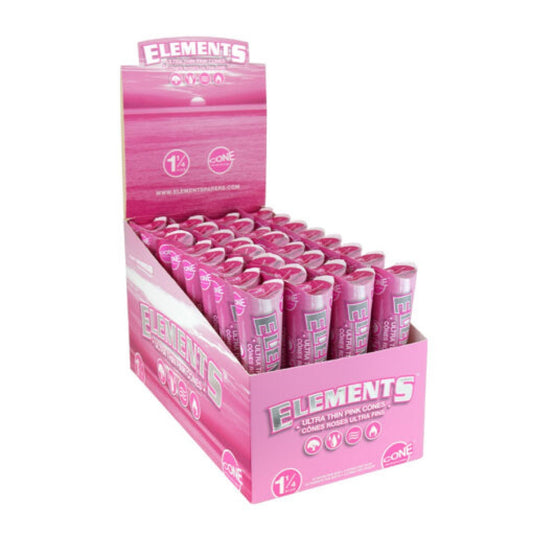 1¼ Pink Cones (32 Packs of 6)