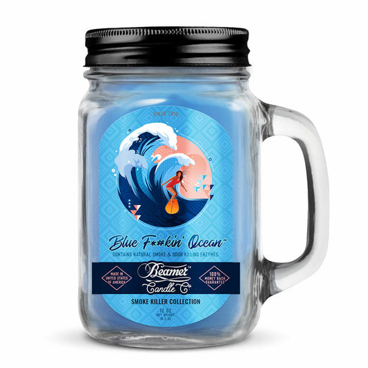 12oz Blue F*#kin' Ocean Candle