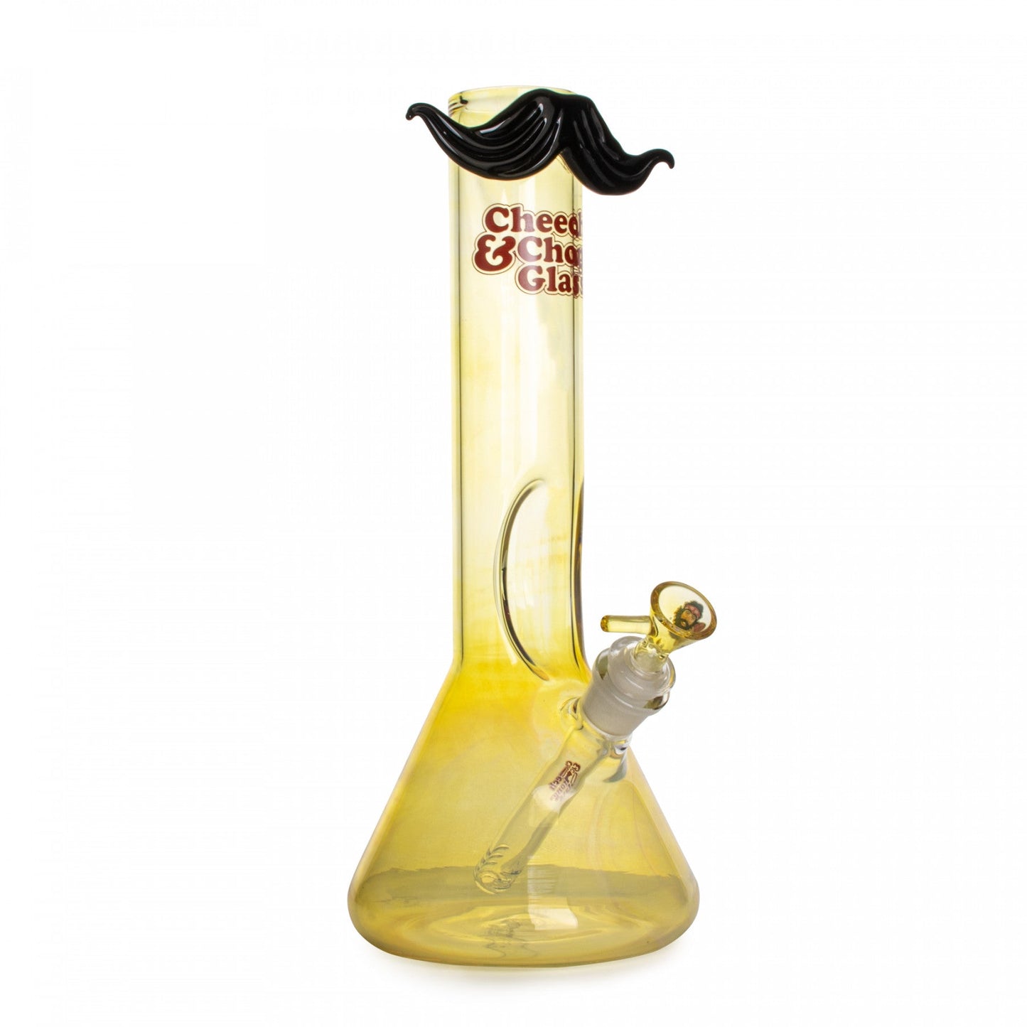 12" Moustache Ride Beaker Base Water Pipe