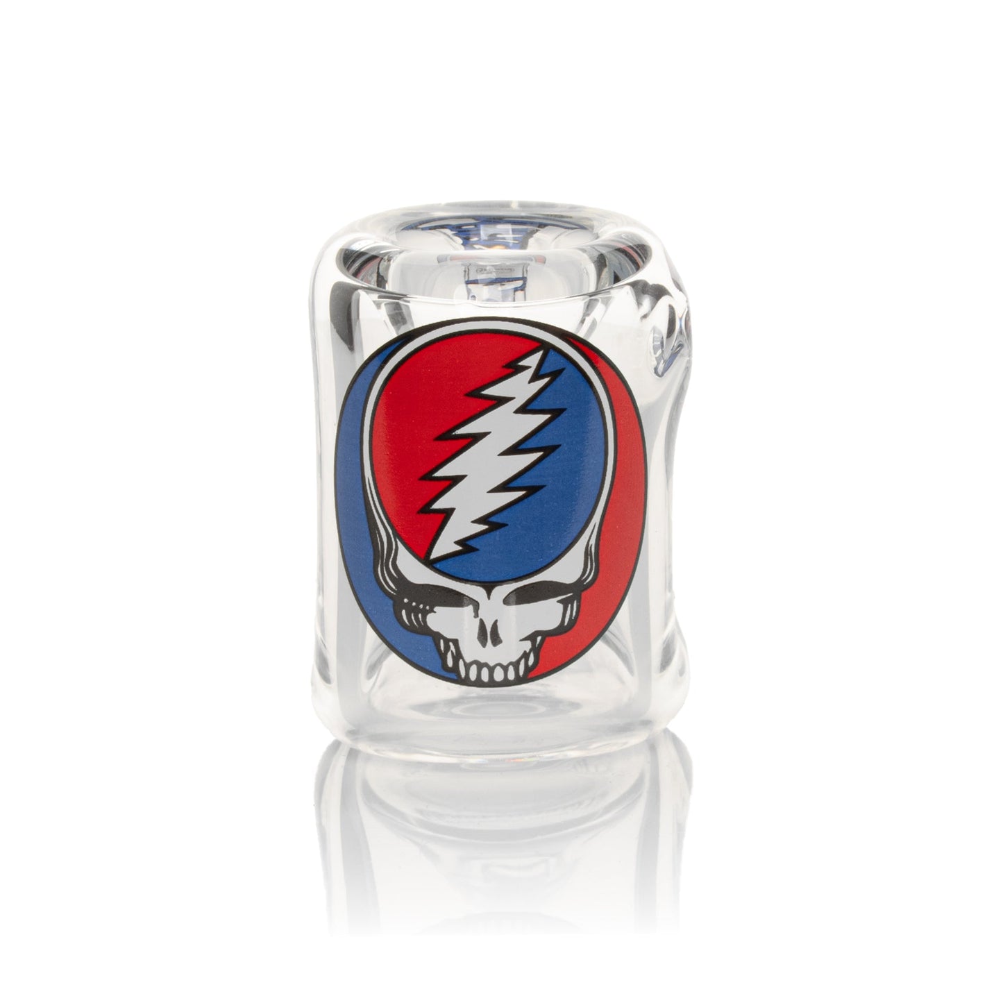 5.5" Steal Your Face Sherlock Hand Pipe in Collectible Tin