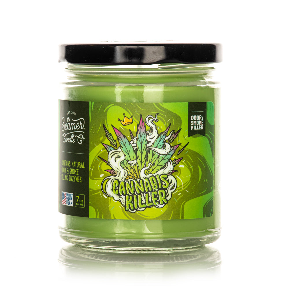 7oz Cannabis Killer Candle