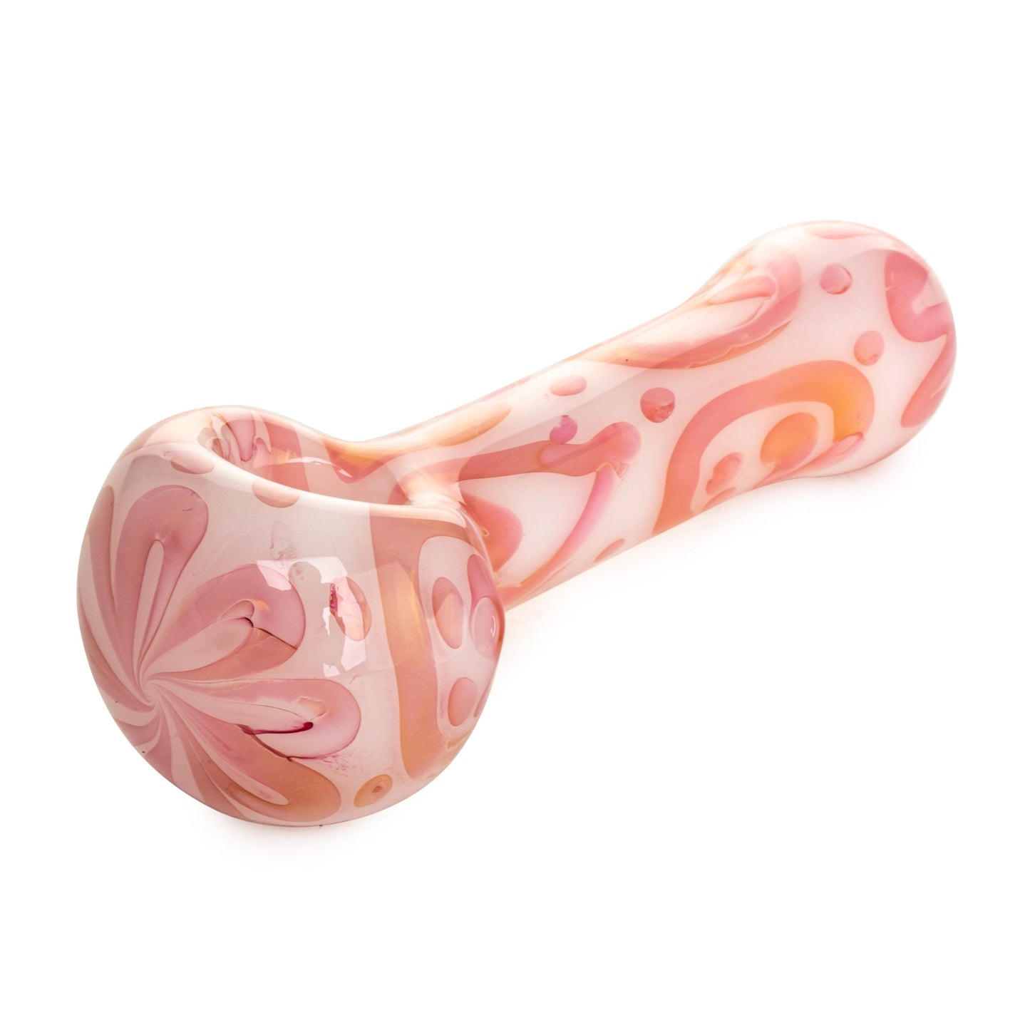 4.5" Peace, Love & Happiness Spoon Hand Pipe