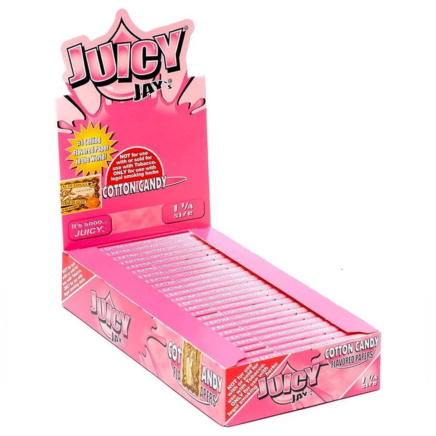 1¼ Cotton Candy Rolling Papers (Display of 24)