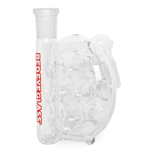 14mm 45 Degree Clear Ash Catcher W/Swiss Perc