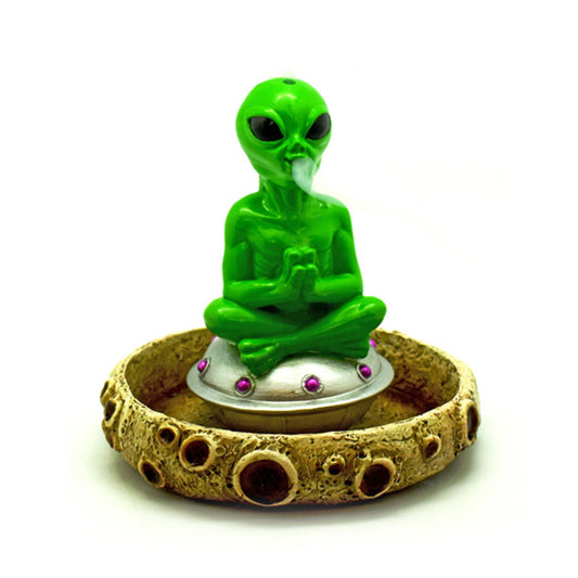 5.25" Alien Incense Cone Burner