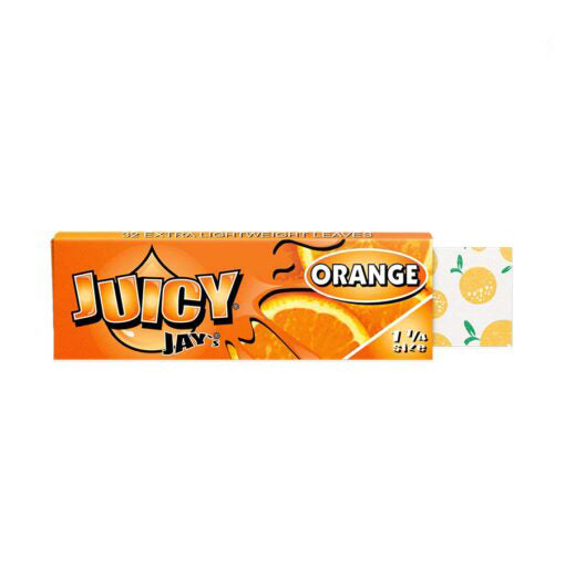 1¼ Orange Rolling Papers (Display of 24)