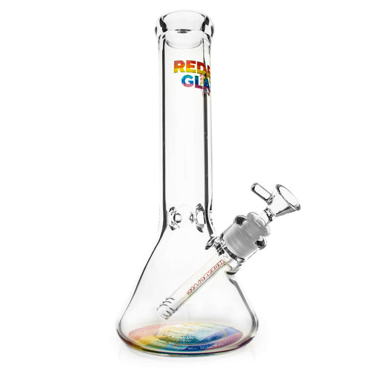 12" 7mm Thick Happy Pride Beaker Base Water Pipe