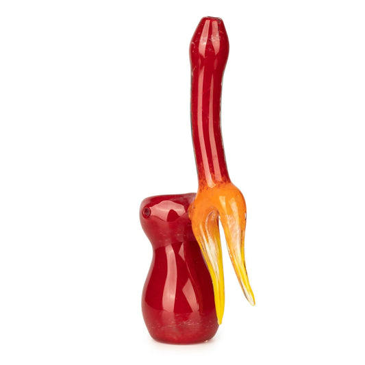 7.5" Flame Upright Bubbler