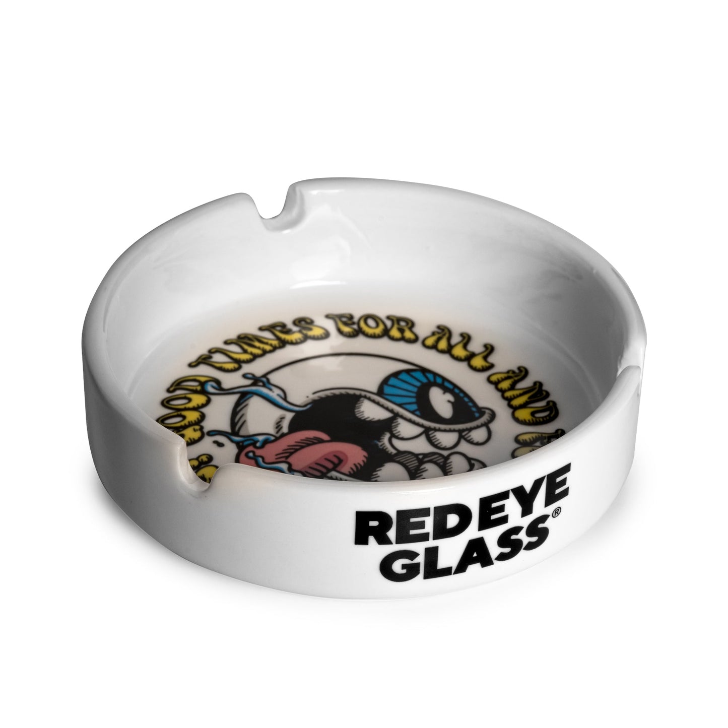 Red Eye Glass® 'Good Times' Ceramic Ashtray